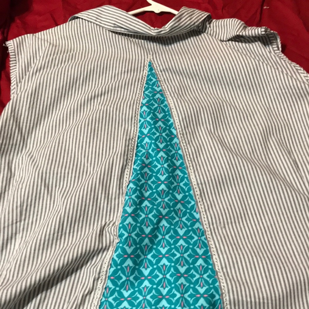 Patchwork Summer Blouse - image 4